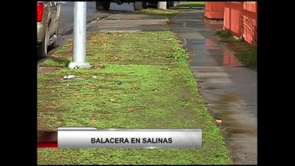 Jóven herido paseando a su perro en Salinas
