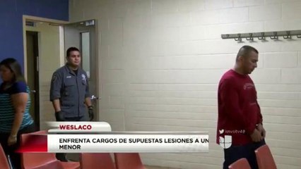 Frente al Juez  por posibles lesiones a Menor