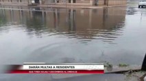 Se darán multas a quienes tiren basura en el drenaje