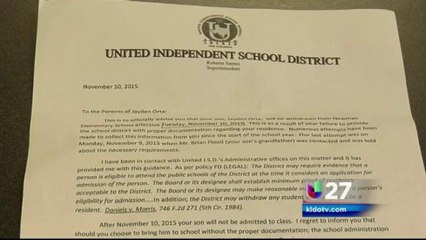 Expulsan a Estudiante del Distrito Escolar de United