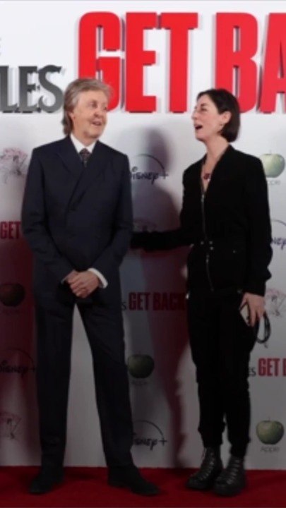 Paul McCartney and Other Celebs Attend the UK Premiere of "The Beatles: Get Back"