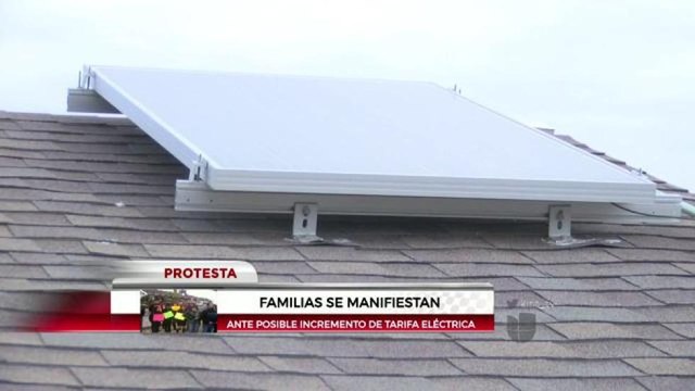 Protestan ante posible aumento de tarifa de energía eléctrica