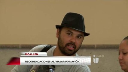 Recomendaciones al viajar por avión en McAllen