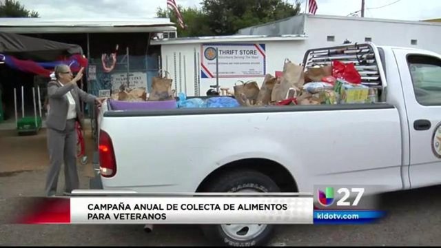 Entregan Donaciones a Veteranos de Laredo