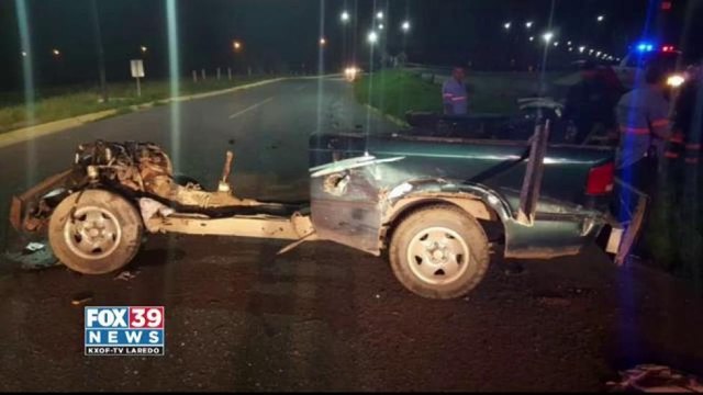 Car accident near Nuevo Laredo Cultural Center