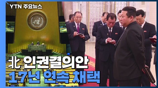 UN 위원회, 北인권결의안 17년 연속 채택 / YTN