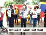 Gran Misión Vivienda Venezuela entregó 400 títulos de tierra urbana en Barinas