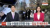 오늘 수험생 51만명 수능…입실 전 체온측정