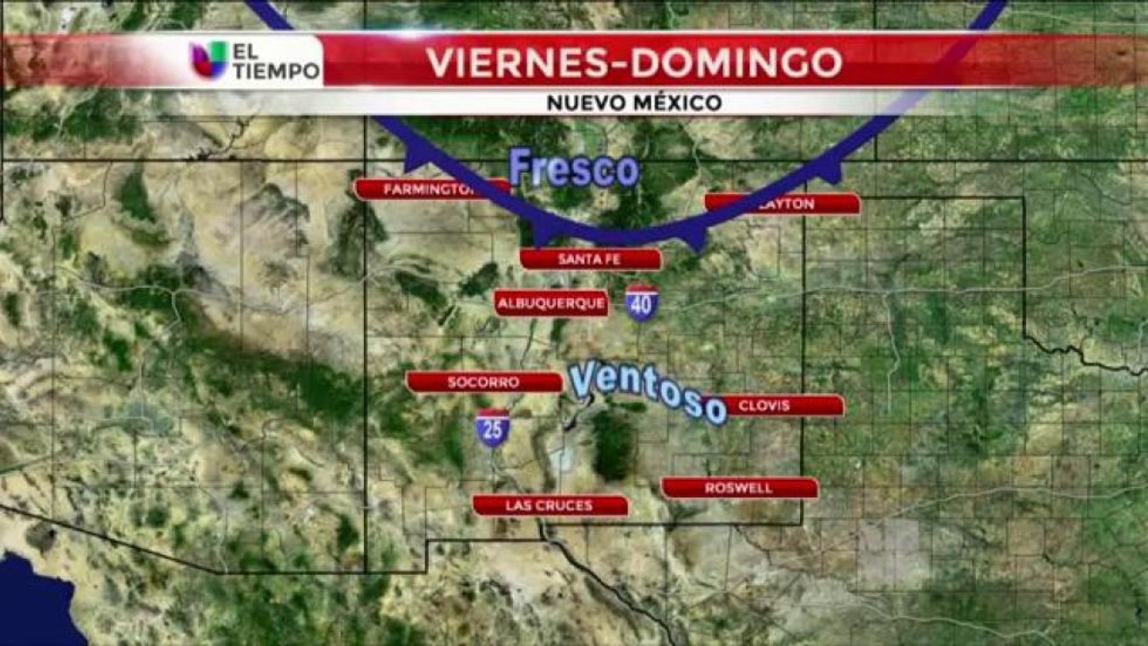 Condiciones secas y templadas esta semana