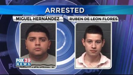 Two men arrested after trying to strike Police