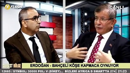 Davutoğlu: Cumhurbaşkanı hangi bakanı almak istese Bahçeli arkasında duruyor, önünü kesiyor.