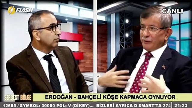 Davutoğlu: Cumhurbaşkanı hangi bakanı almak istese Bahçeli arkasında duruyor, önünü kesiyor.