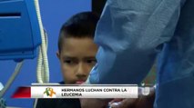 Hermanos luchan contra la Leucemia