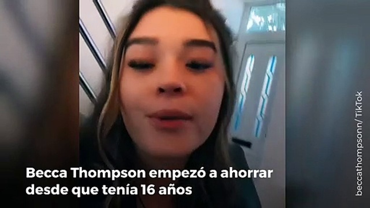 Joven compró su primera casa a los 21 años tras ahorrar el dinero que ganó durante los últimos cinco años