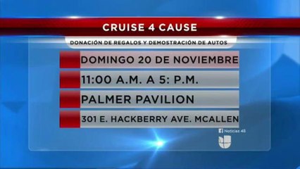 Donación de juguetes "Cruise 4 cause"