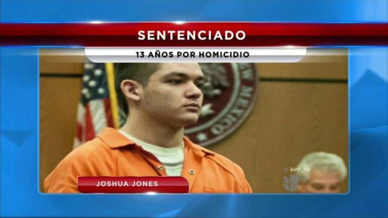 13 años de prisión para Joshua Jones