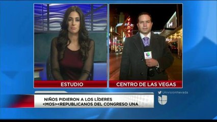 Niños hacen le piden a Papá Noel por La Reforma Migratoria