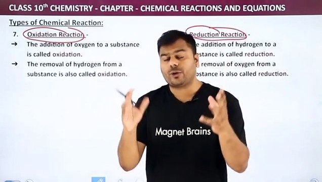 Chemical Reactions and Equations || Class 10th Chemistry Chapter 1 Chemical Reactions and Equations || Class 10th Science Chapter 1 || C1P5 || BKP School || Oxidation Reactions || Oxidation Number