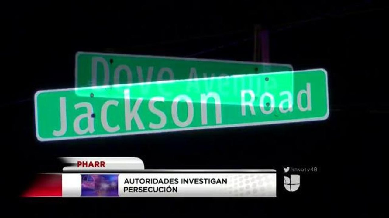 Autoridades investigan persecución en Pharr