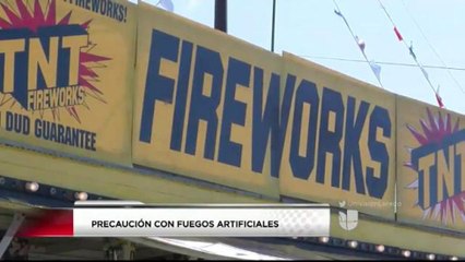 Precauciones con el Uso de Fuegos Artificiales