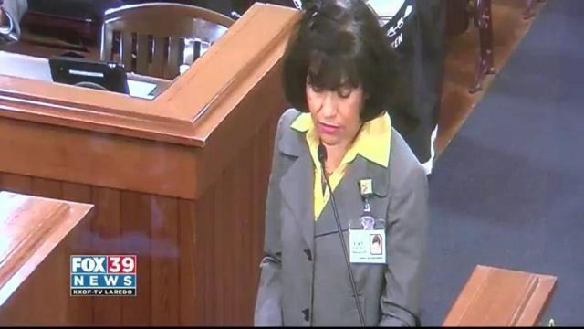 Grupo Amor addresses Web County Commissioners Court