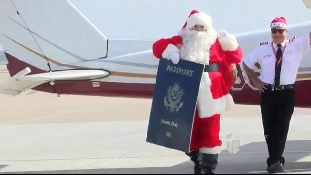 Llega Santa a Laredo