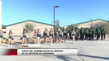 San Luis Az. (entravsiion);Visita Gobernador de Arizona la Region