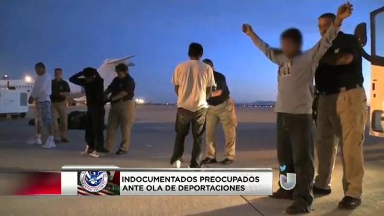 Indocumentados preocupados ante ola de deportaciones