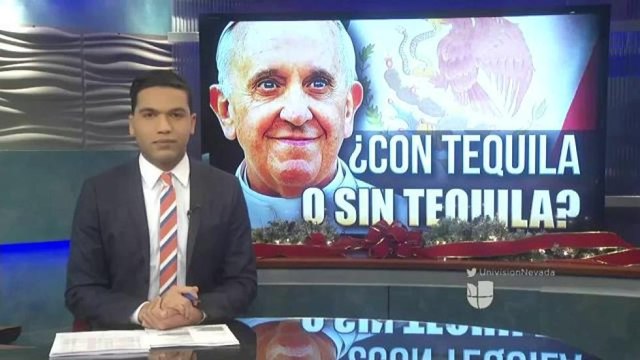 ¿Recibirán los mexicanos al Papa Francisco con tequila?