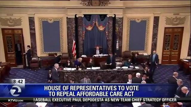HOUSE TO VOTE ON BILL TO OVERTURN AFFORDABLE CARE ACT