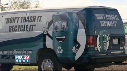 Holiday recycling schedules in Laredo.