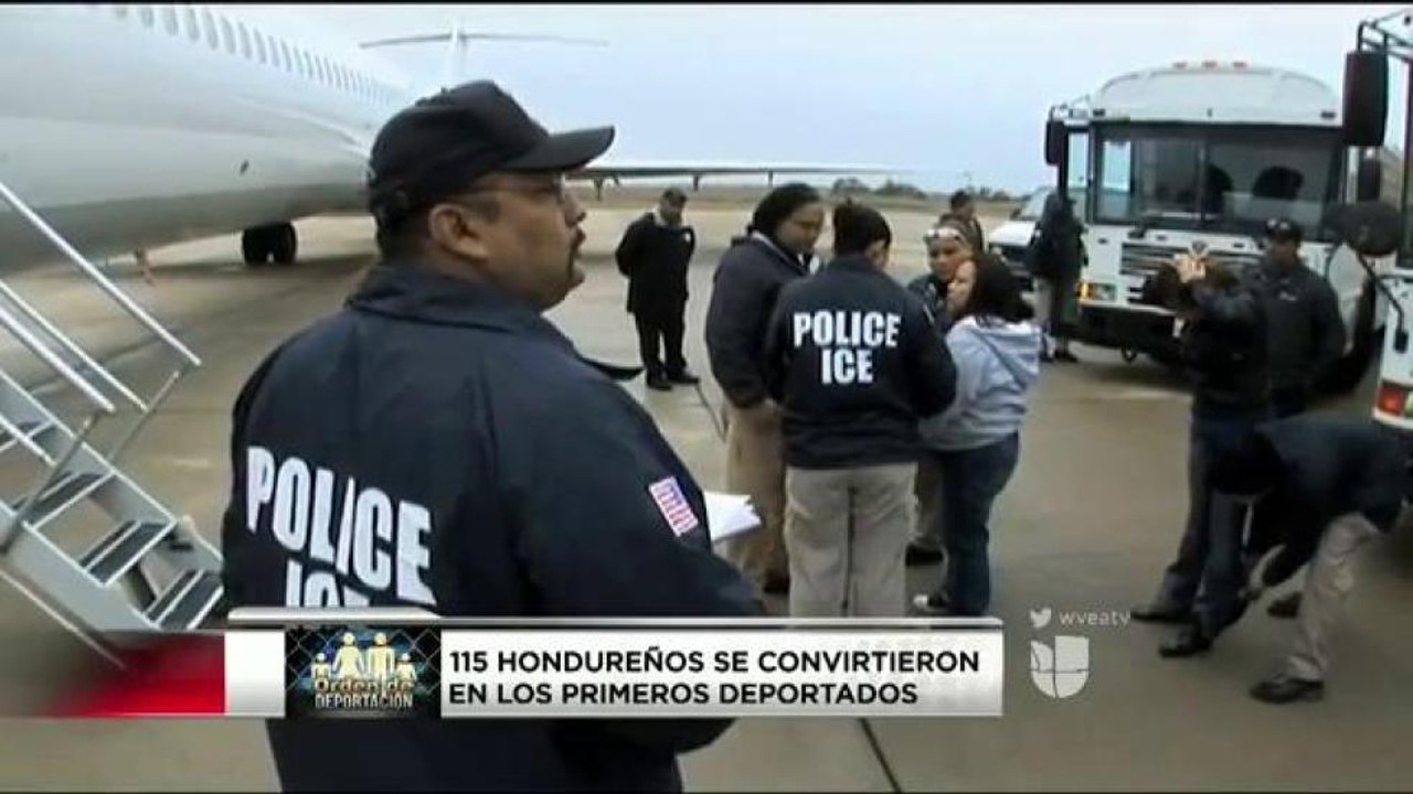 115 hondureños se convirtieron en los primeros deportados