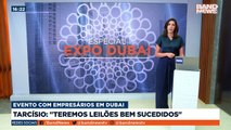 Em evento hoje (15) com investidores e empresários em Dubai, o ministro da Infraestrutura, Tarcísio de Freitas, acredita que o Brasil receberá muitos investidores.Saiba mais em youtube.com.br/bandjornalismo