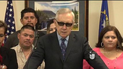 Senador demócrata Harry Reid habla sobre DAPA