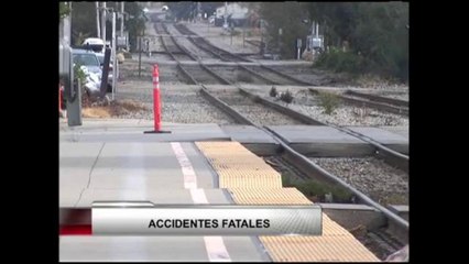 Dos muertes en accidentes de tren