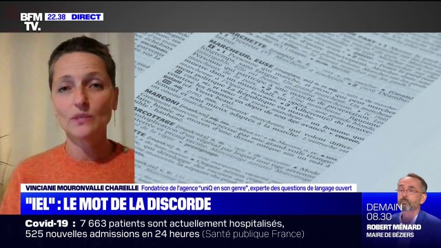 On avait besoin d'un pronom neutre pour nommer les personnes (...) sans genrer ni au féminin ni au masculin : Vinciane Mouronvalle Chareille défend l'utilisation du pronom iel