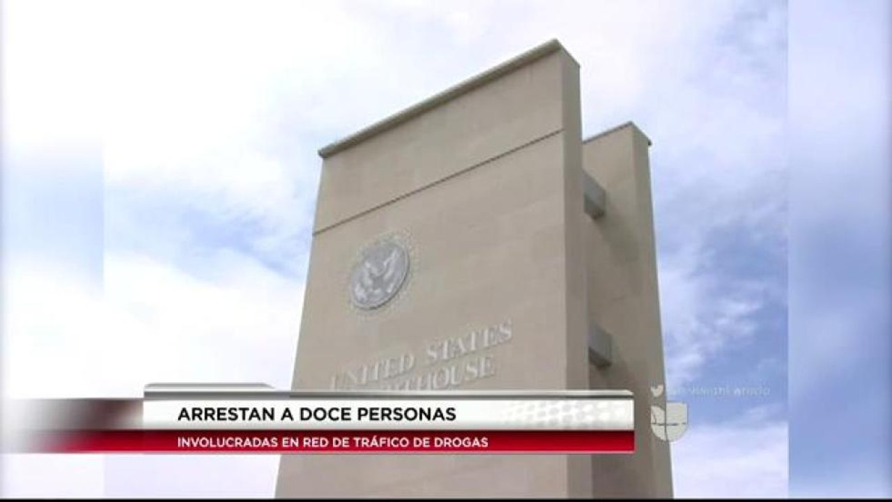 Arrestan a Doce Personas