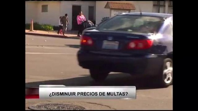 Propuesta para reducir precio de multas viales