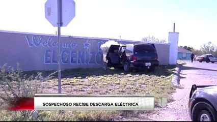 Sospechoso Recibió Descarga Eléctrica