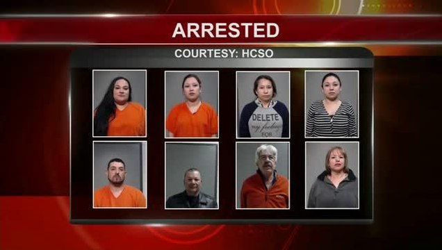 Eight Arrested in Illegal Gambling Raids