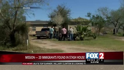 High Speed Pursuit Leads to Arrest of 20 Undocumented Immigrants