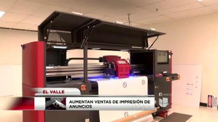 Aumentan las ventas de impresión de anuncios