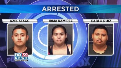 Three individuals arrested on charges related to drugs.