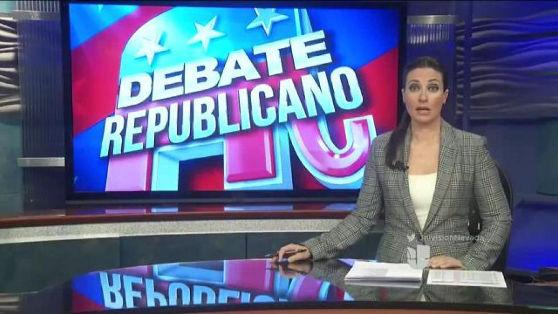 Nevadenses siguen el más reciente debate republicano