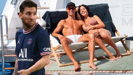 Ronaldo'nun sevgilisinden Messi'ye ortalığı karıştıracak kalpli mesaj: Aman duymasın