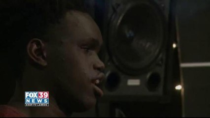 Blind teen from Rwanda uses music to raise funds for home