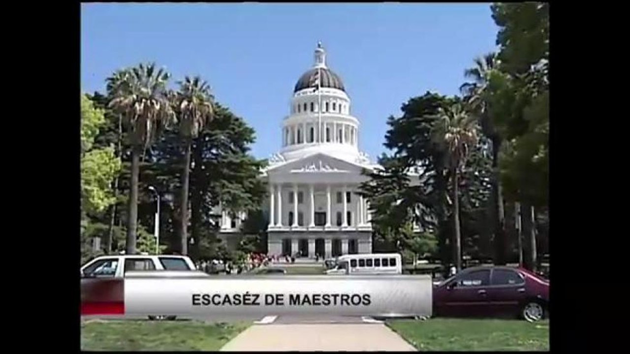 Escasez de maestros en California