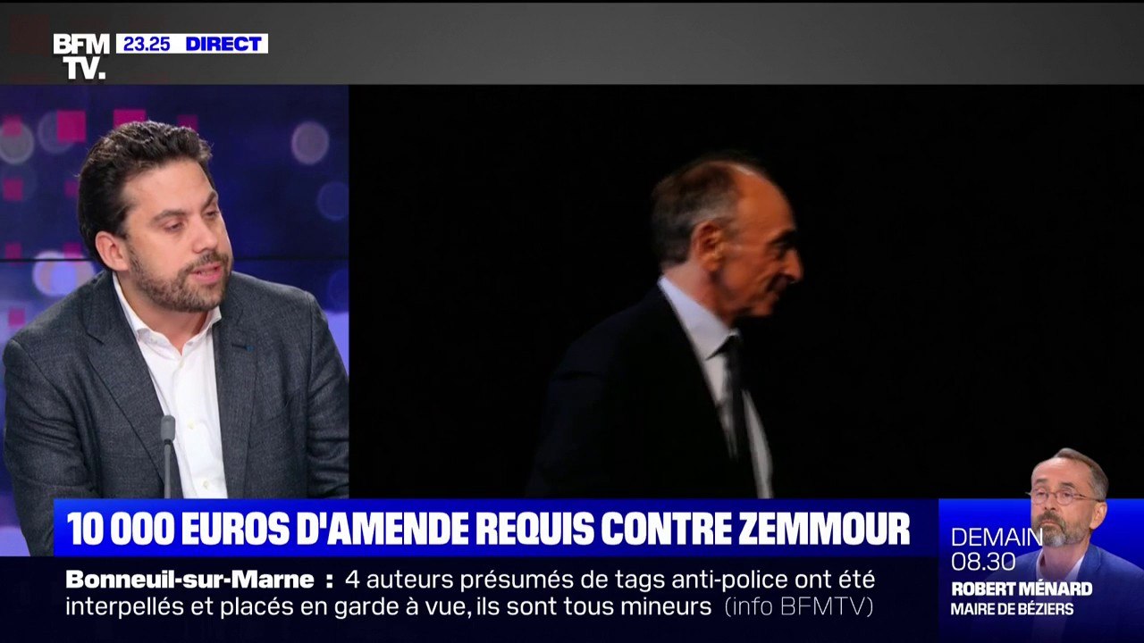 Propos sur les mineurs isolés: Me Patrick Klugman estime que "les réquisitions laissaient entrevoir une justice laxiste, car Éric Zemmour a créé une industrie de la haine"