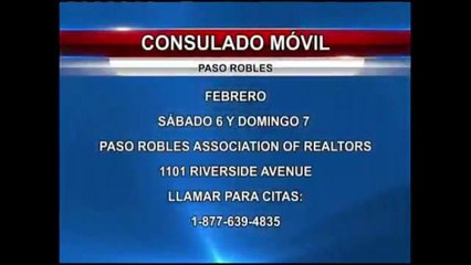 Consulado Móvil en Paso Robles