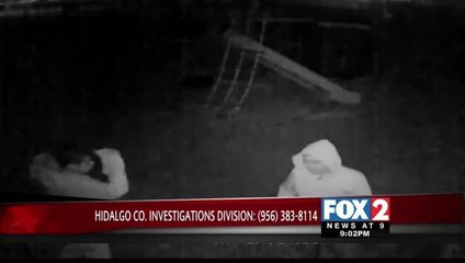 Caught on Video: Edinburg Burglary Suspects Wanted